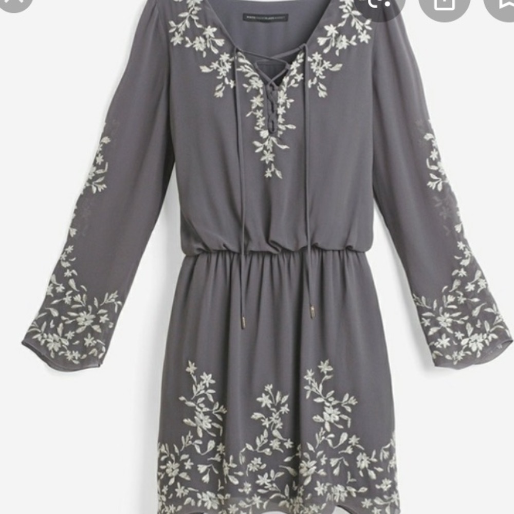 White House Black Market Boho Dress
